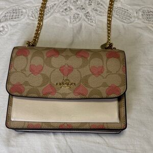 Coach Mini Klare Heart Print Crossbody LIMITED EDITION - Great Gift!